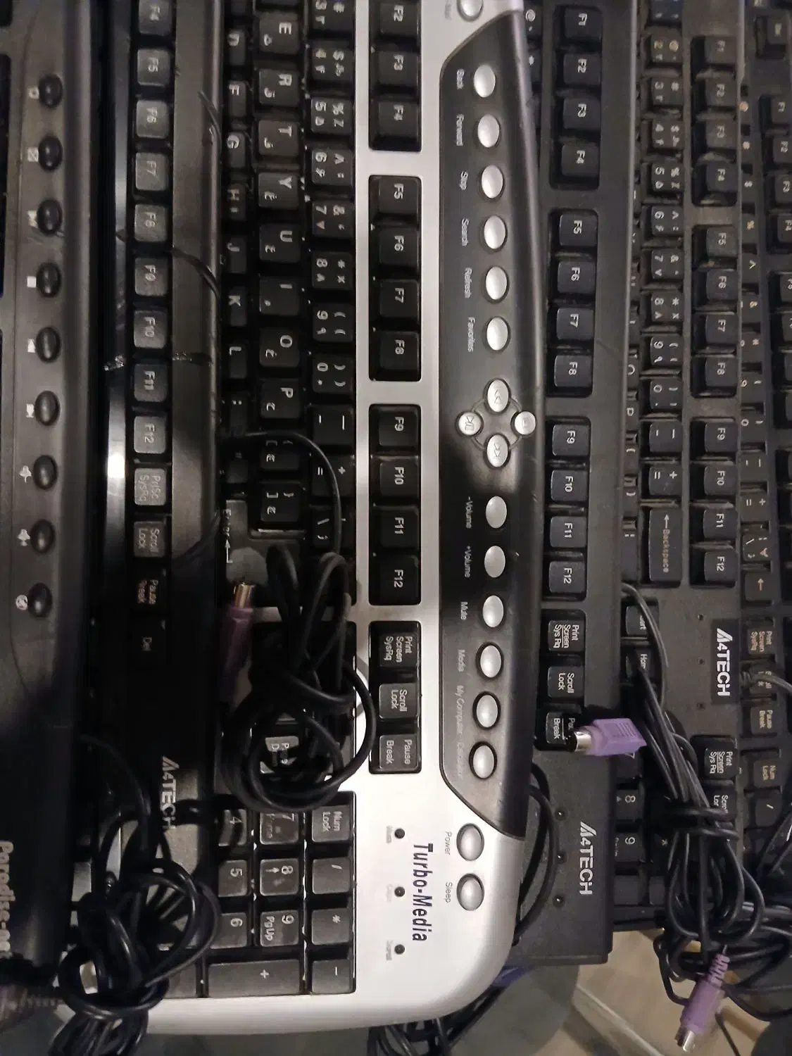 ۶ تا کیبورد های تمیز با موس های تمیز|قطعات و لوازم جانبی رایانه|تهران, الهیه|دیوار