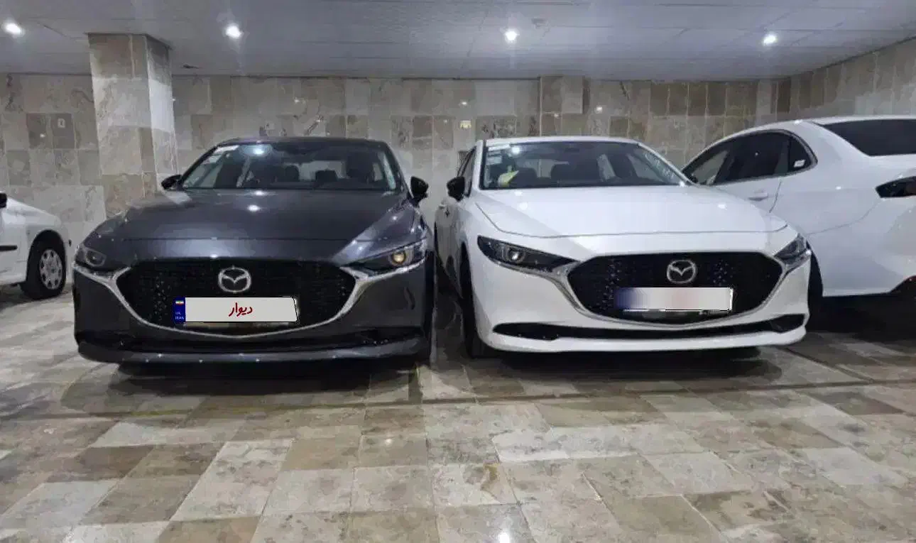 مزدا۳ سفید ،خاکستری ،مشکی نمایندگی ۲۰۲۵|خودرو سواری و وانت|شیراز, قدوسی شرقی|دیوار