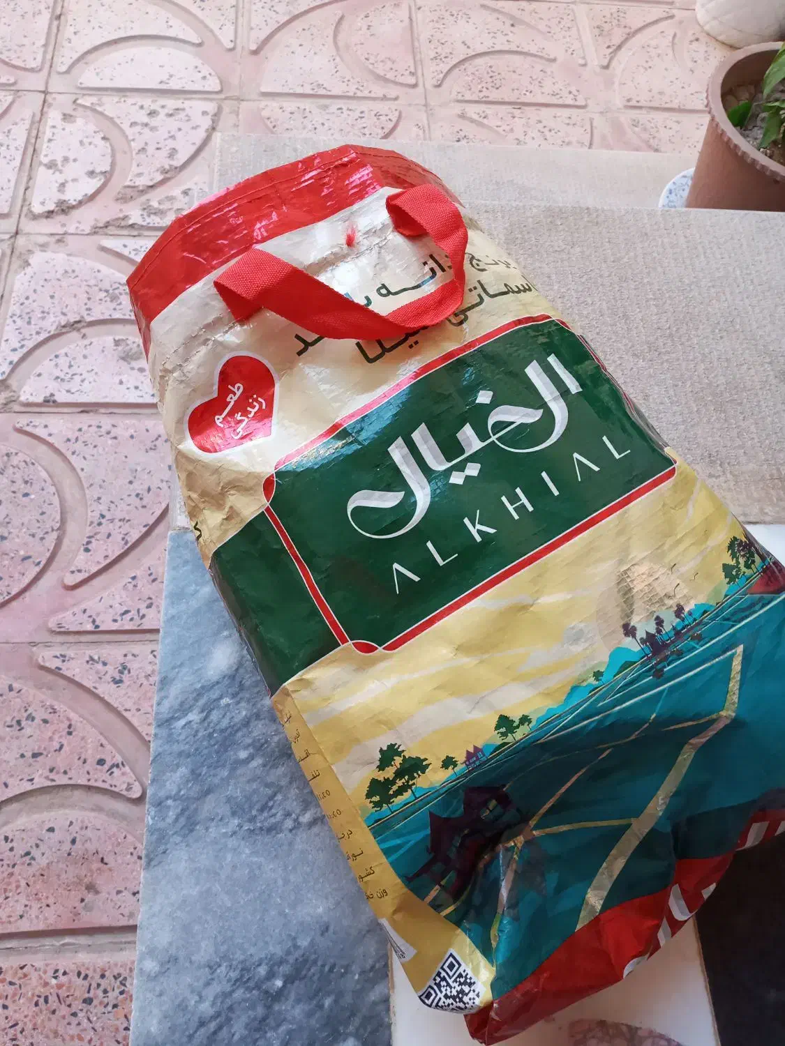 گونی برنج از هر دوتاش زیپ دار بدون زیپ|ظروف نگهدارنده، پلاستیکی، یک‌بارمصرف|اهر, |دیوار