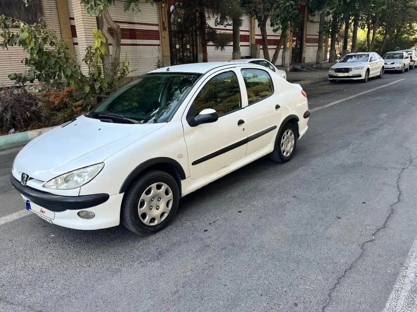 پژو ۲۰۶صندقدار v8دریچه گاز سیمی|خودرو سواری و وانت|اصفهان, خانه اصفهان|دیوار