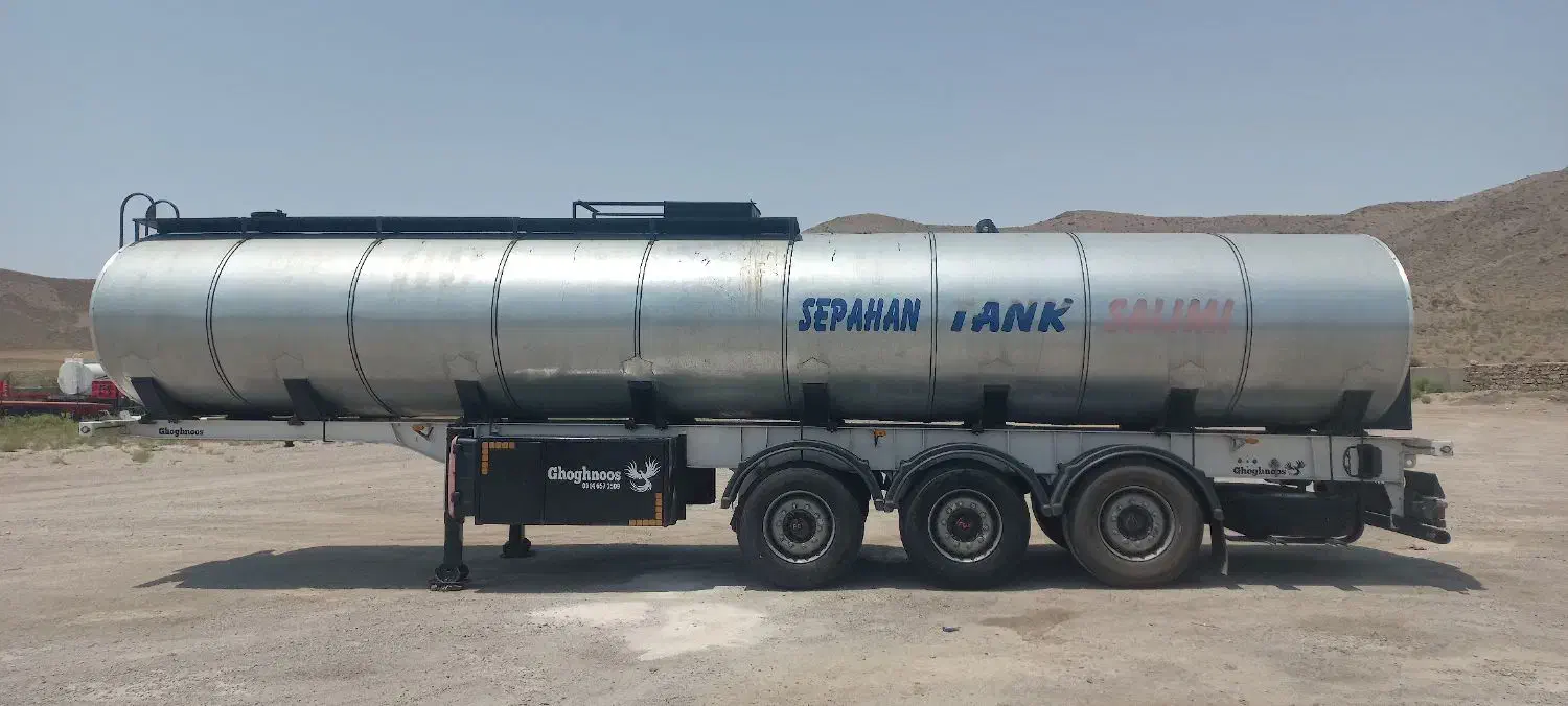 یک دستگاه تانکر سه محور قیر دوجداره|خودرو سنگین|صوفیان, |دیوار