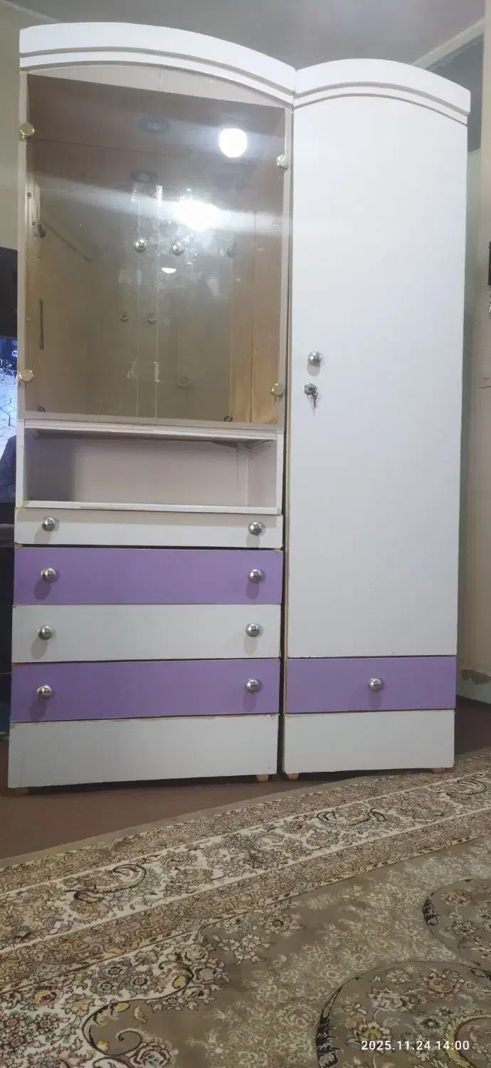 کمدو بوفه نوزادی|اسباب و اثاث بچه|لالجین, |دیوار