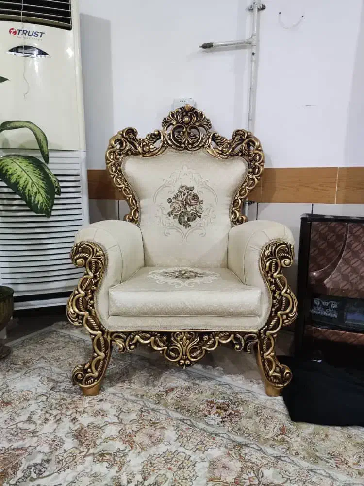 مبلمان سلطنتی|مبلمان خانگی و میز عسلی|ایذه, |دیوار