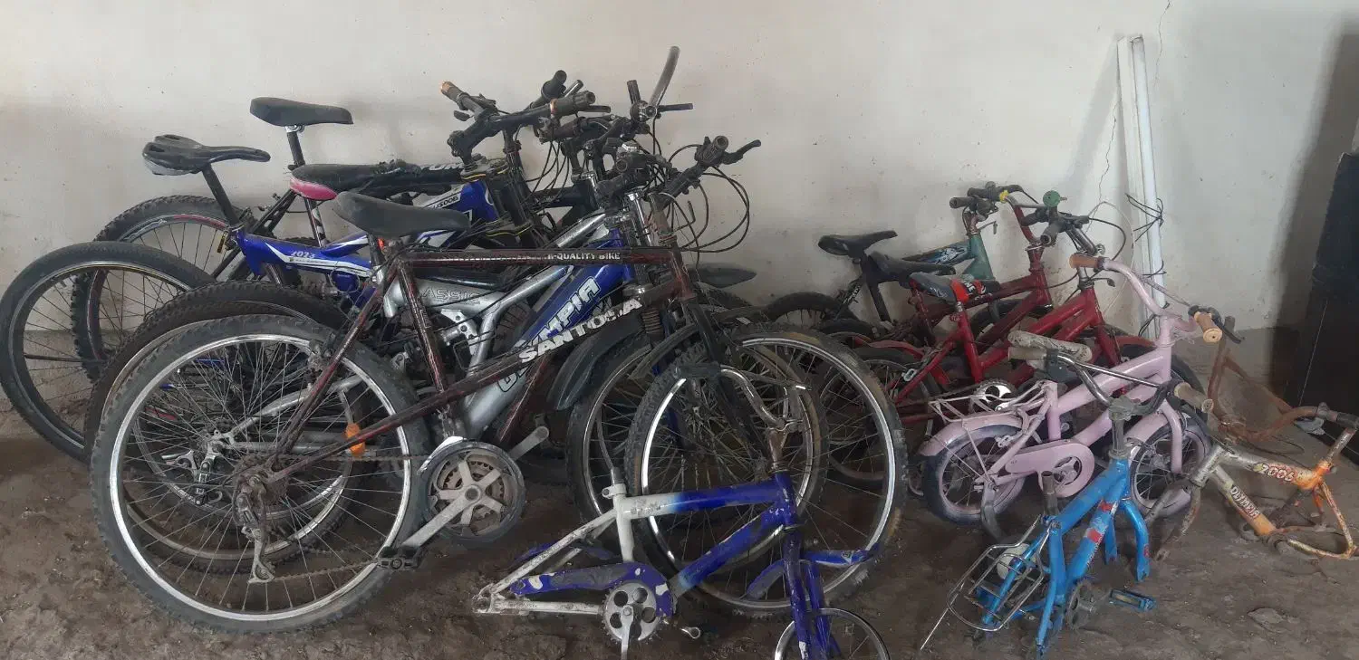 دوچرخه|دوچرخه، اسکیت، اسکوتر|کوهپایه, |دیوار