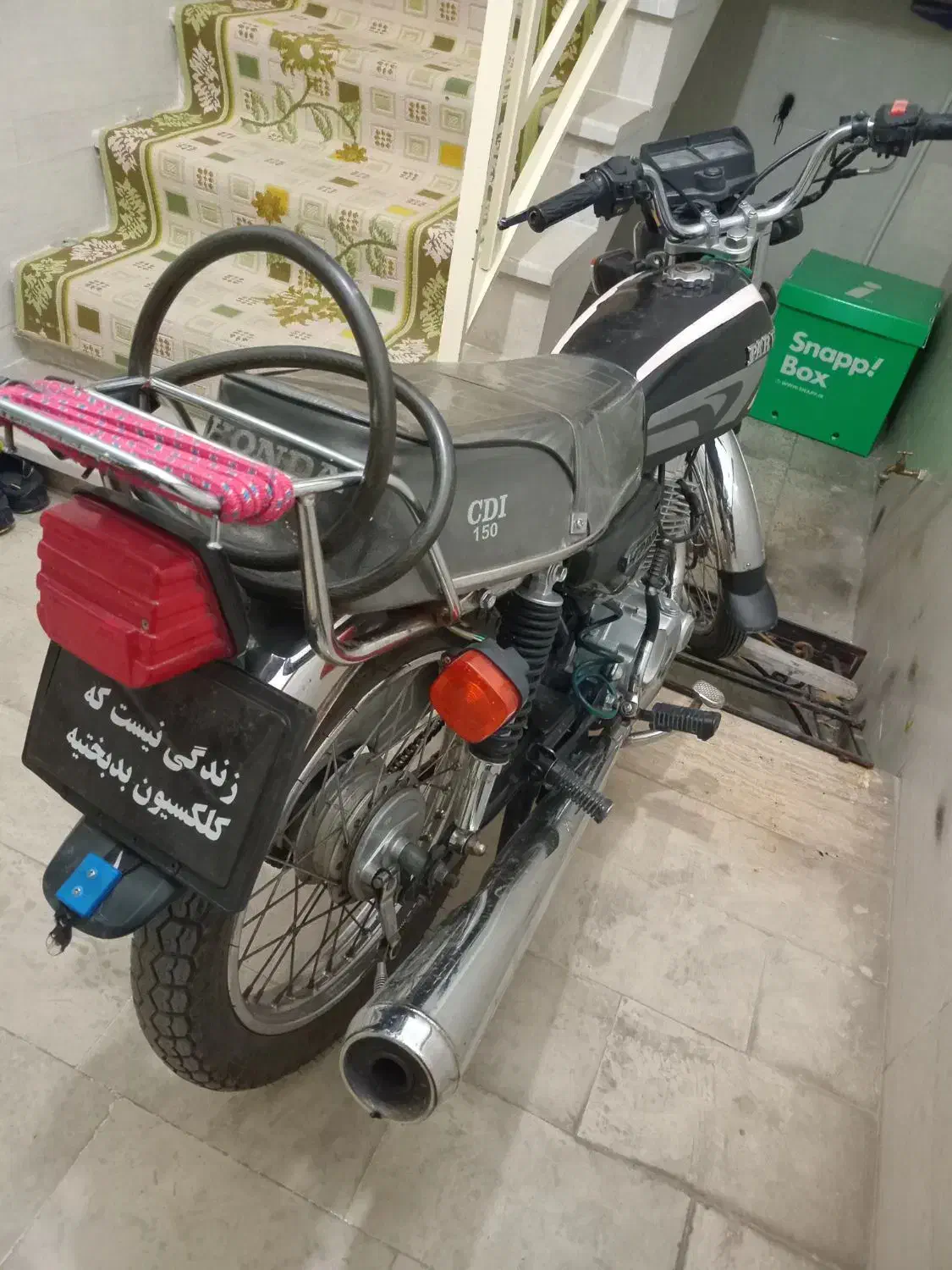 150پرواز مدل ۹۴استارتی|موتورسیکلت|قزوین, |دیوار