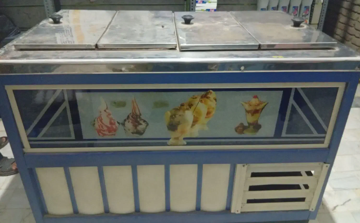 یخچال فریزر بستنی|فروشگاه و مغازه|انبارآلوم, |دیوار