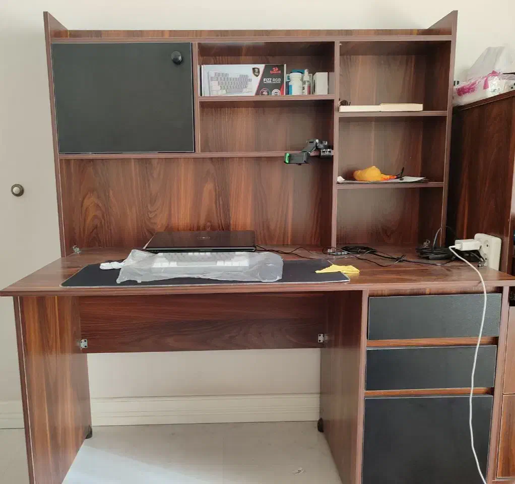 میز تحریر، میز کامپیوتر، میز کتابخانه دار|میز تحریر و کامپیوتر|مشهد, راهنمایی|دیوار
