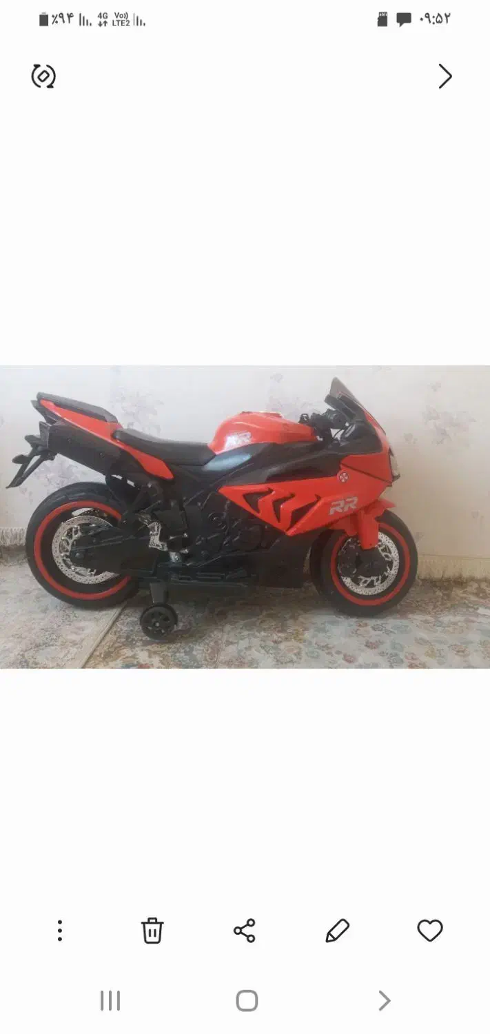 موتور شارژی پرقدرت|اسباببازی بچه|زنجان, |دیوار