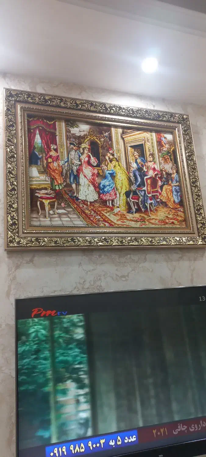 تابلو فرش مخمل|تابلو فرش|بهارستان, |دیوار