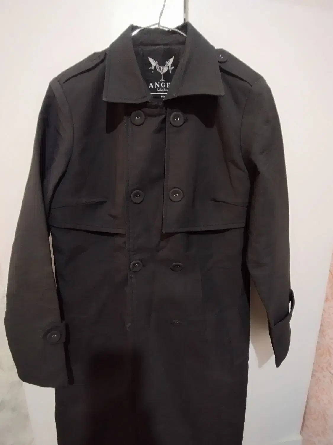 بارونی کاپشن چرم پالتو فوتر(درحد نو  ۳۸تا ۴۲|لباس|ماهدشت, |دیوار