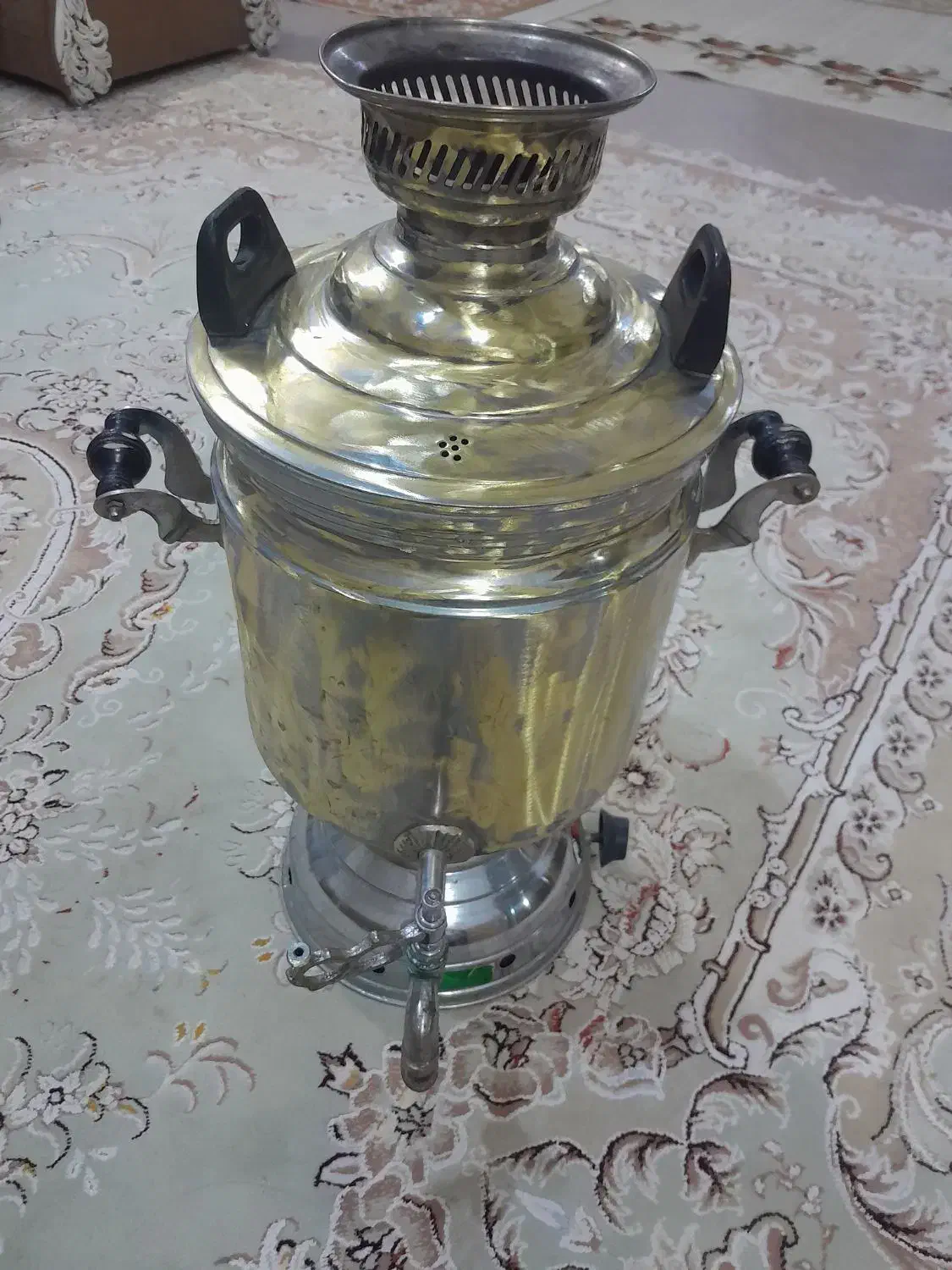 سماور گازی|سماور، چای‌ساز، قهوه‌ساز|نیشابور, گمنام غربی|دیوار