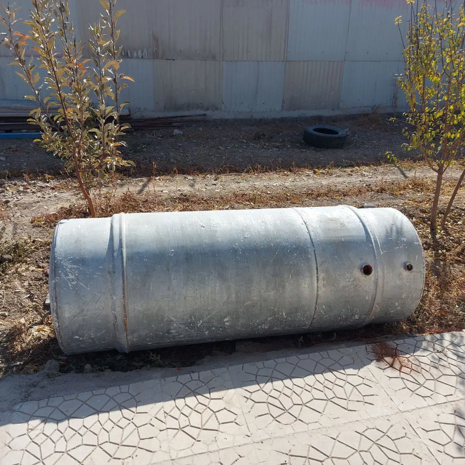 مخزن دوجداره ۵۰۰ لیتری|مصالح و تجهیزات ساختمان|آبسرد, |دیوار