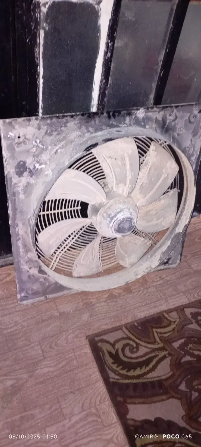 3 عدد هواکش بزرگ 80 سانتی دوربالا 7پره ضدآب 3 فاز|ماشین‌آلات صنعتی|محمدشهر, محمدشهر|دیوار