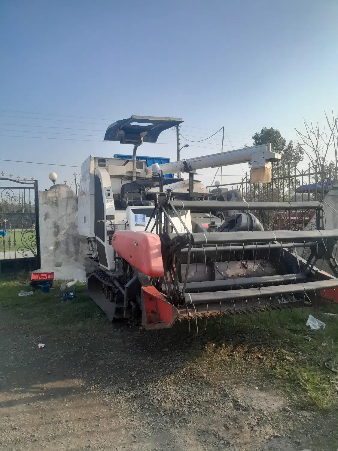 کمباین ژاپنی کوبوتا dc70 شاسی بلند|ماشین‌آلات صنعتی|اسالم, |دیوار