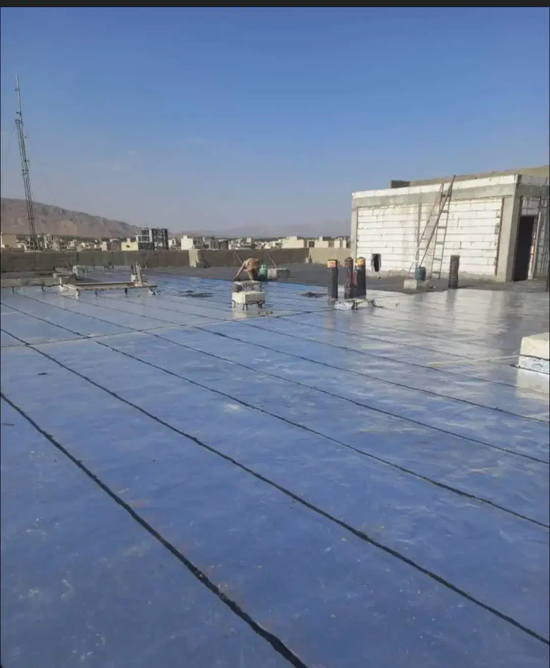 نصب ایزوگام وقیر با گونی|خدمات پیشه و مهارت|قوچان, |دیوار