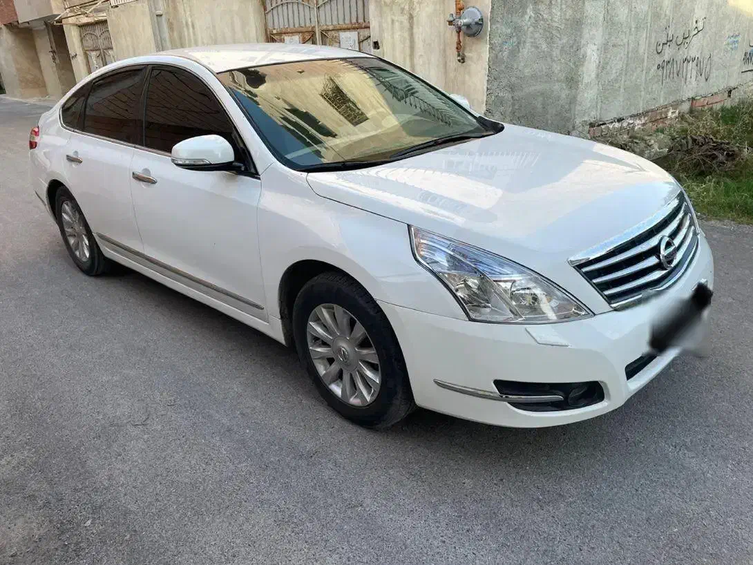 نیسان تیانا2012 سفید|خودرو سواری و وانت|گرگان, |دیوار