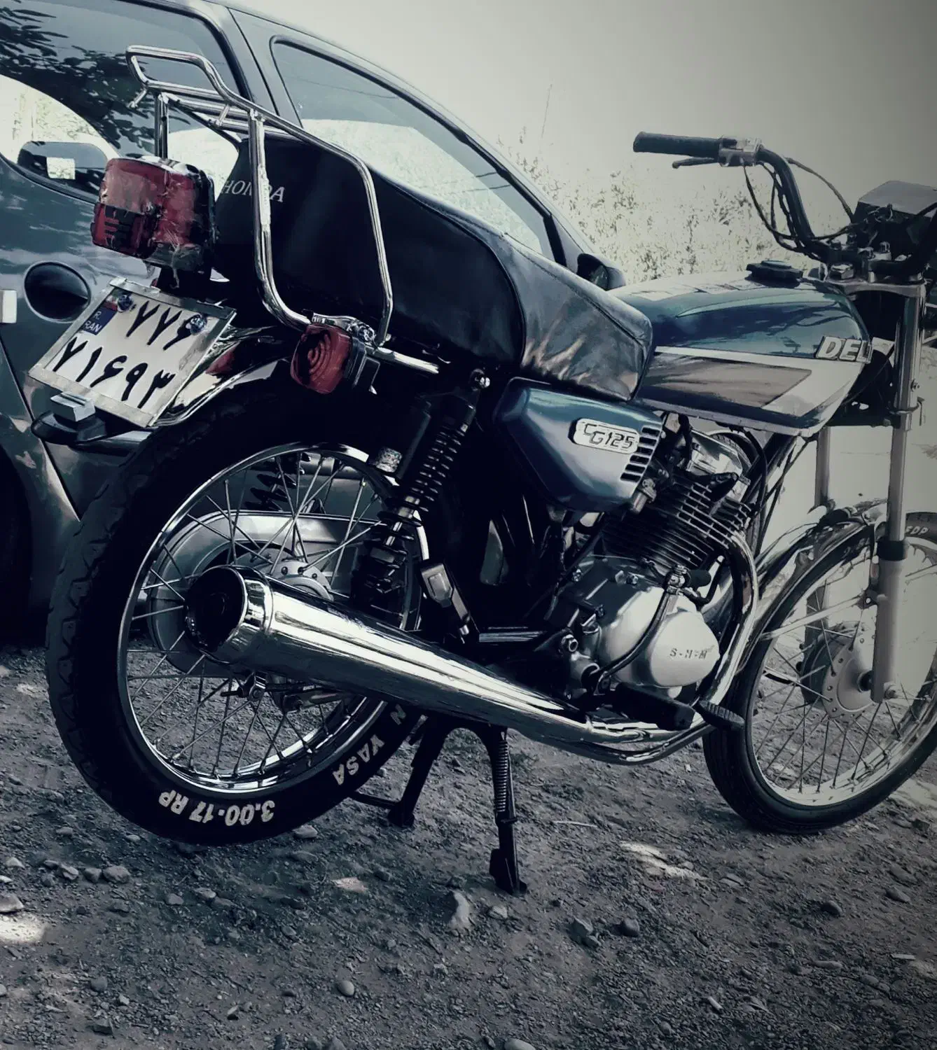 هندا 125 عروسک مدل 97|موتورسیکلت|زبرخان, |دیوار