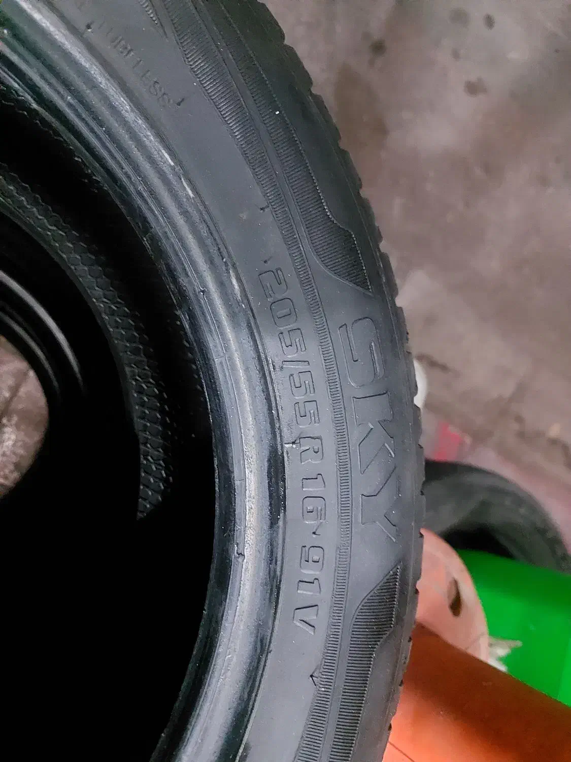 لاستیک ۲۰۵.۵۵.۱۶ یزد|قطعات یدکی و لوازم جانبی|تهران, باغ خزانه|دیوار