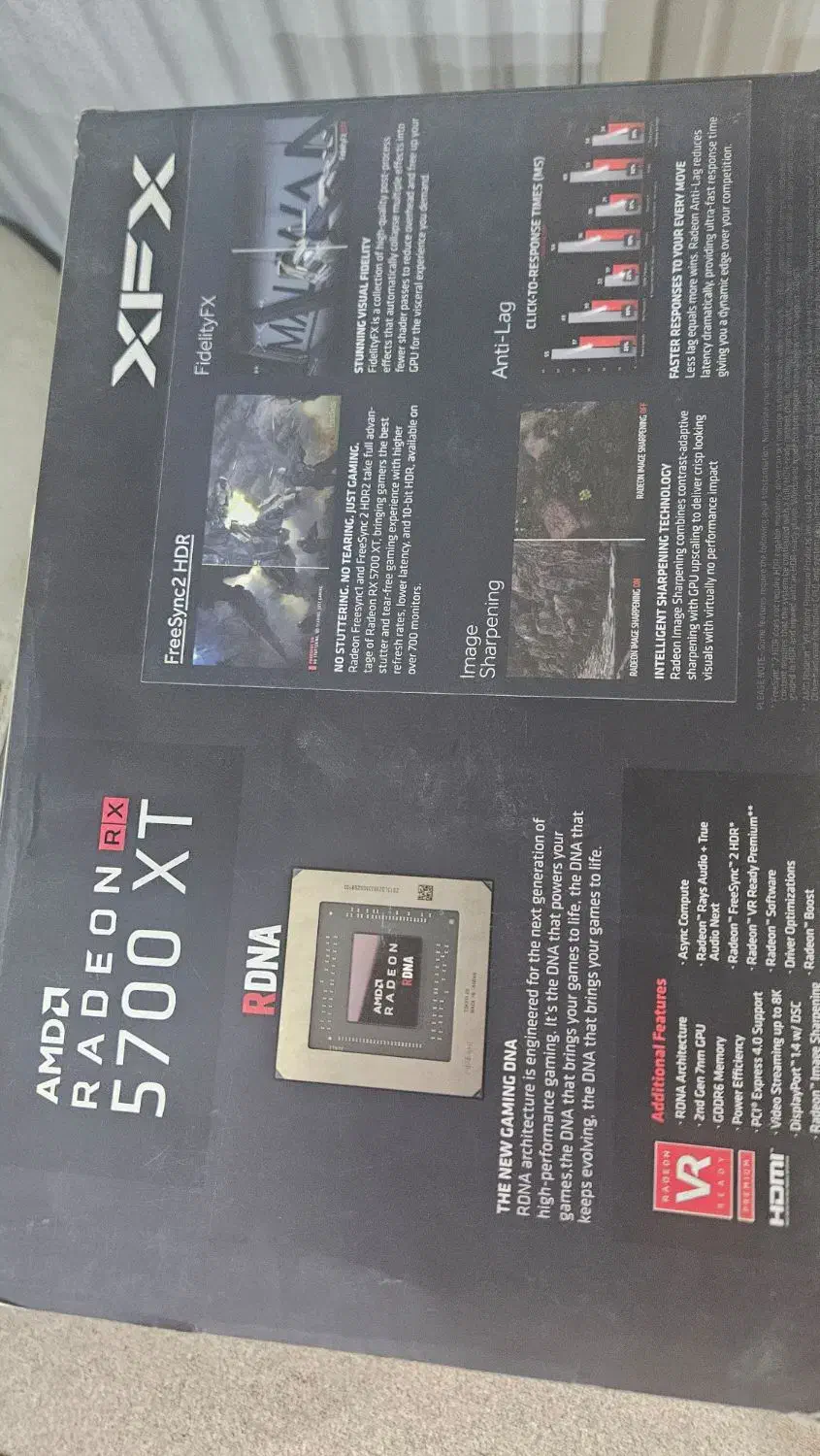 کارت گرافیکی radeon rx 5700 xt|قطعات و لوازم جانبی رایانه|پیرانشهر, |دیوار