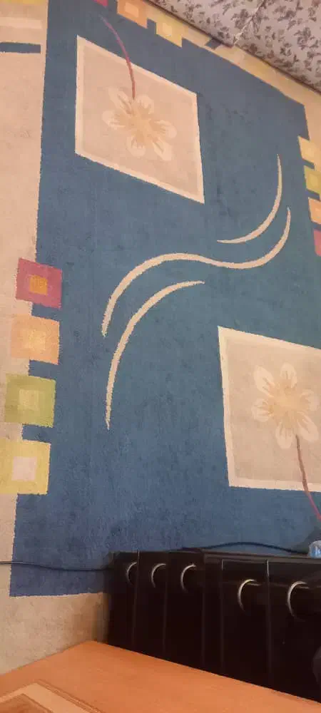 فرش گلیم ۶ متری همراه پادری سالم|گلیم، جاجیم، گبه|اندیمشک, |دیوار