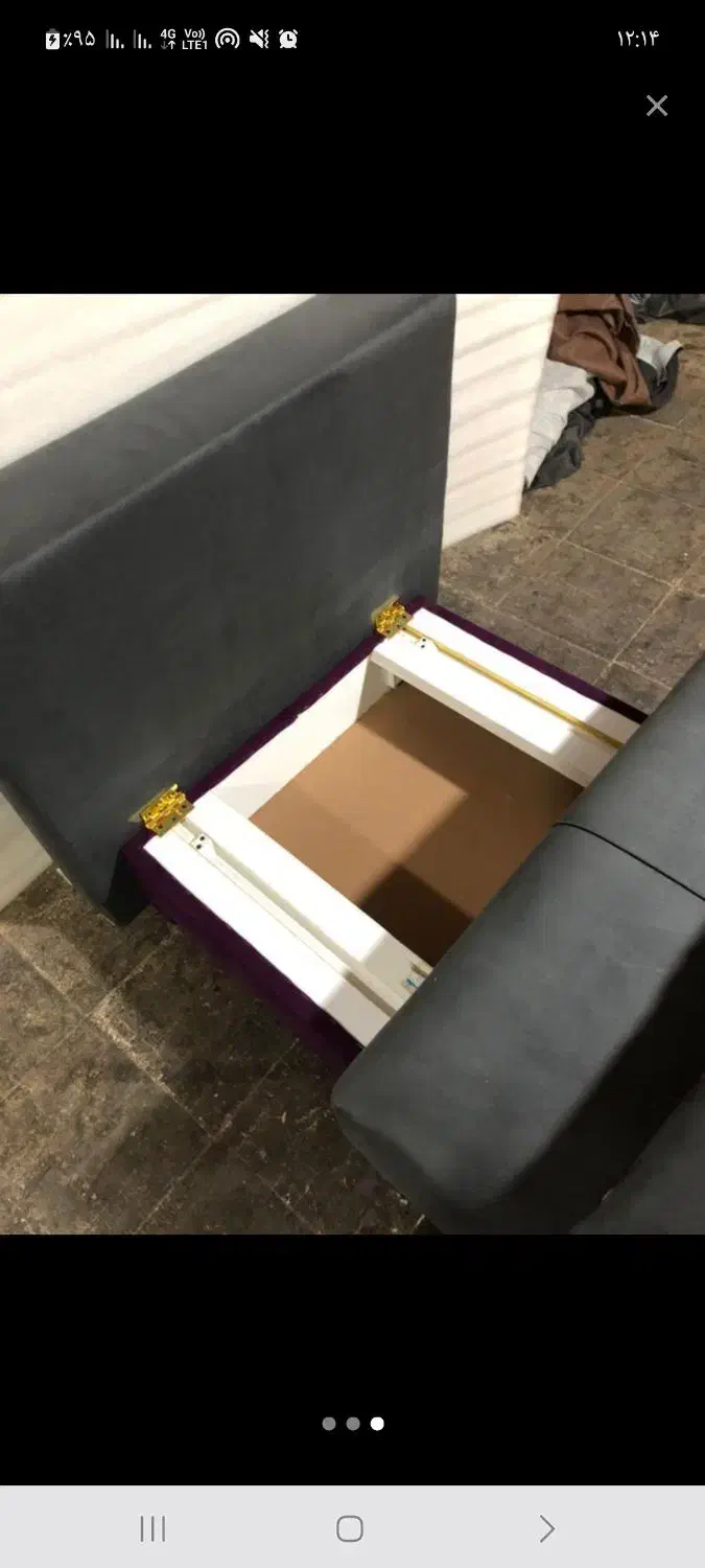 مبل تخت شو تک نفری،کاناپه تک نفری ،تخت|مبلمان خانگی و میز عسلی|تبریز, |دیوار