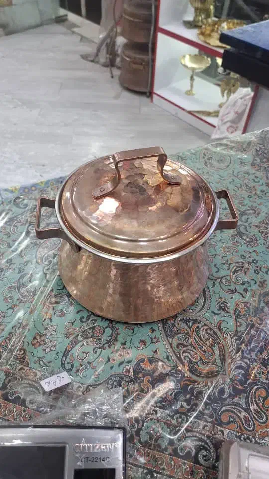 قابلمه مسی|ظروف پخت‌وپز|رفسنجان, |دیوار