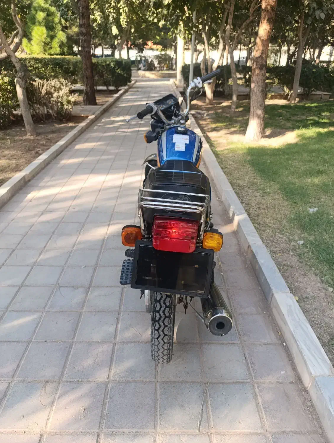 موتور ۸۹ مزایده ۱۲۵ سی سی|موتورسیکلت|قم, حکمت شمالی|دیوار