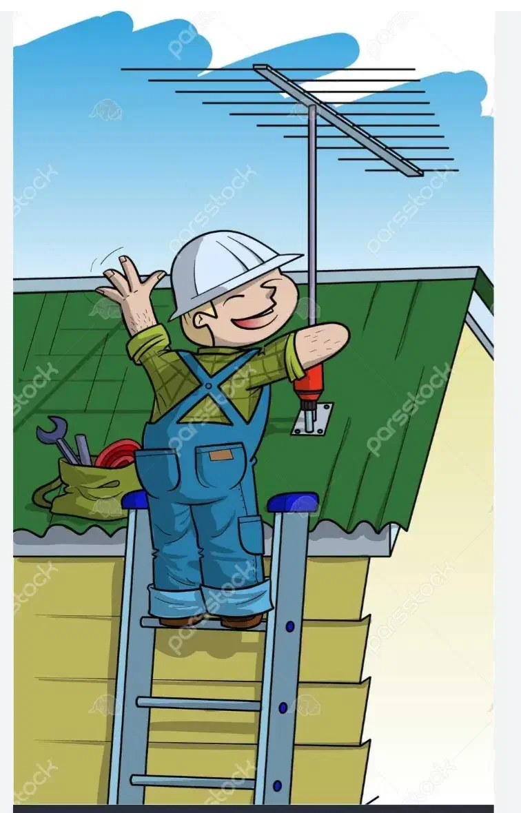 نصب آنتن ثابت و گردان با تضمین کیفیت|خدمات پیشه و مهارت|تهران, استاد معین|دیوار