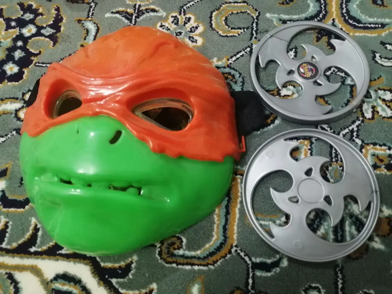 لاک پشت نینجا با ابزارش|اسباببازی|تربت جام, جامی|دیوار