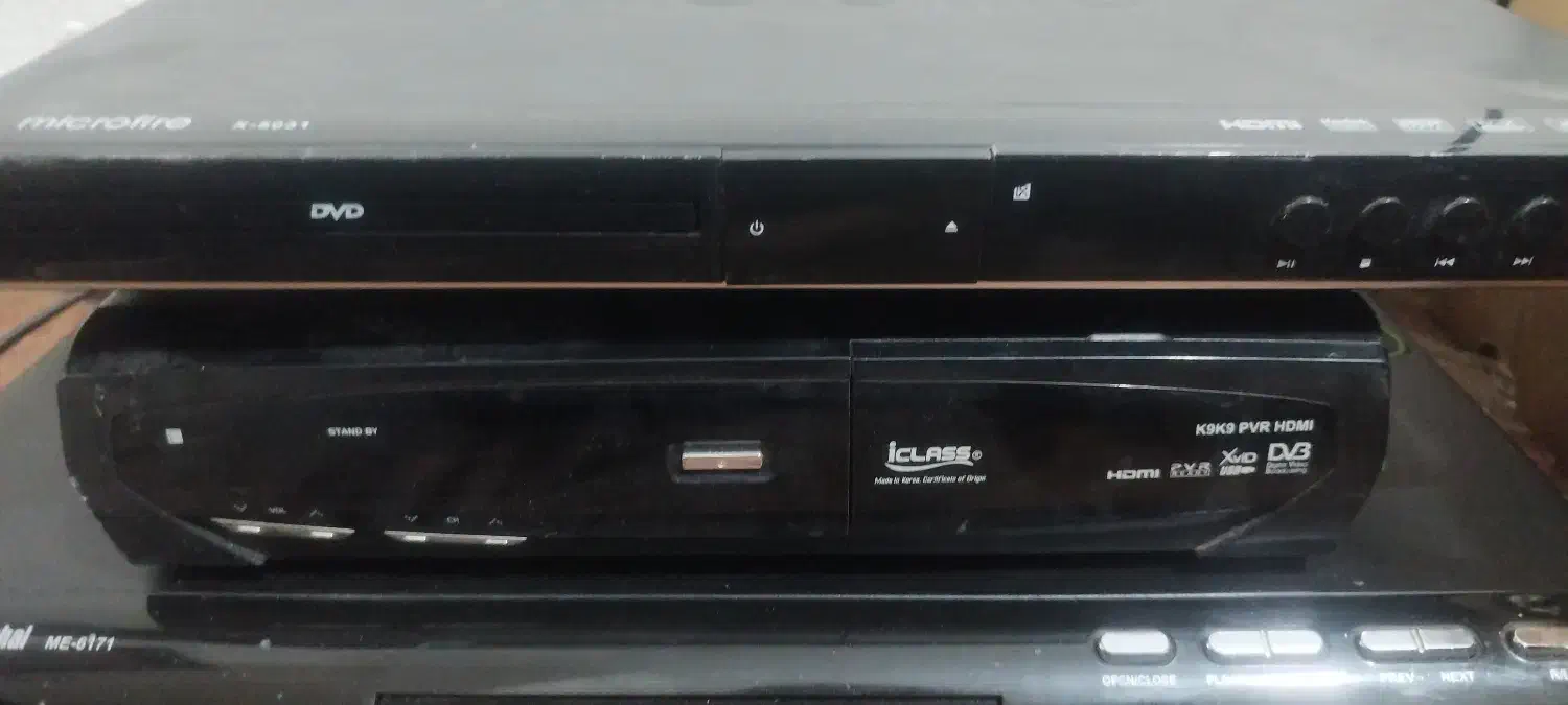 Dvd گیرنده دیجیتال|پخش‌کننده DVD و ویدیو|شاهین‌شهر, نظامی|دیوار