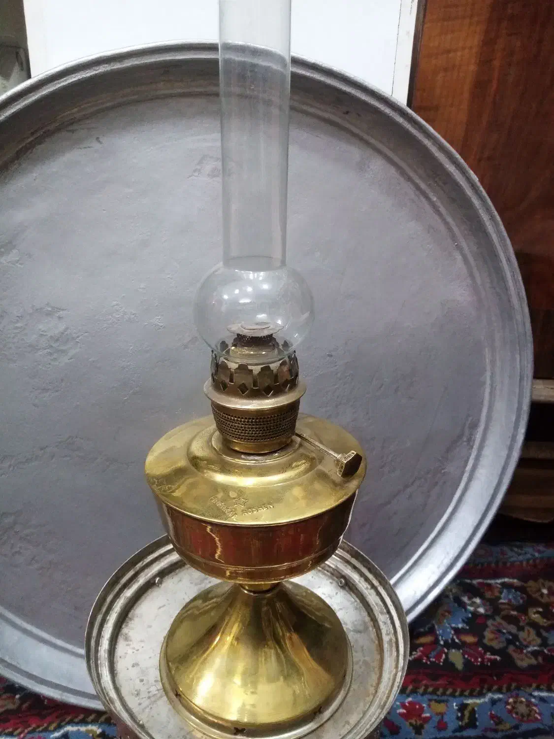 چراغ گرسوز|کلکسیون اشیاء عتیقه|کاشمر, |دیوار