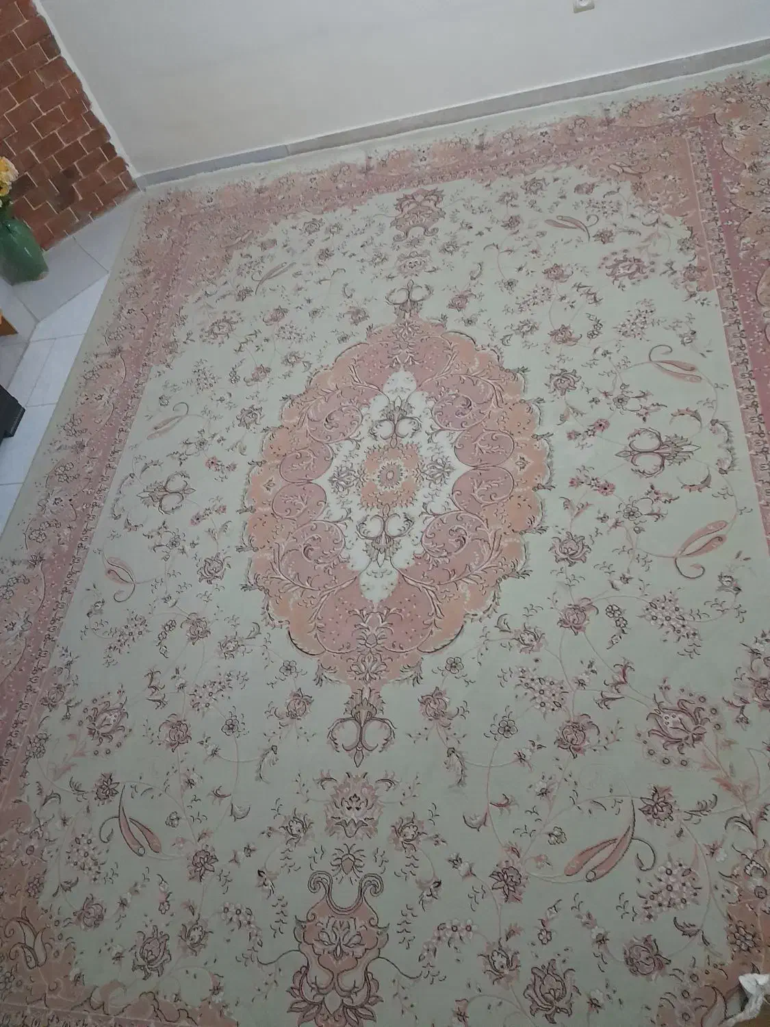 ۲ عدد فرش ۱۲ متری رنگ روشن|فرش|کرج, برغان|دیوار