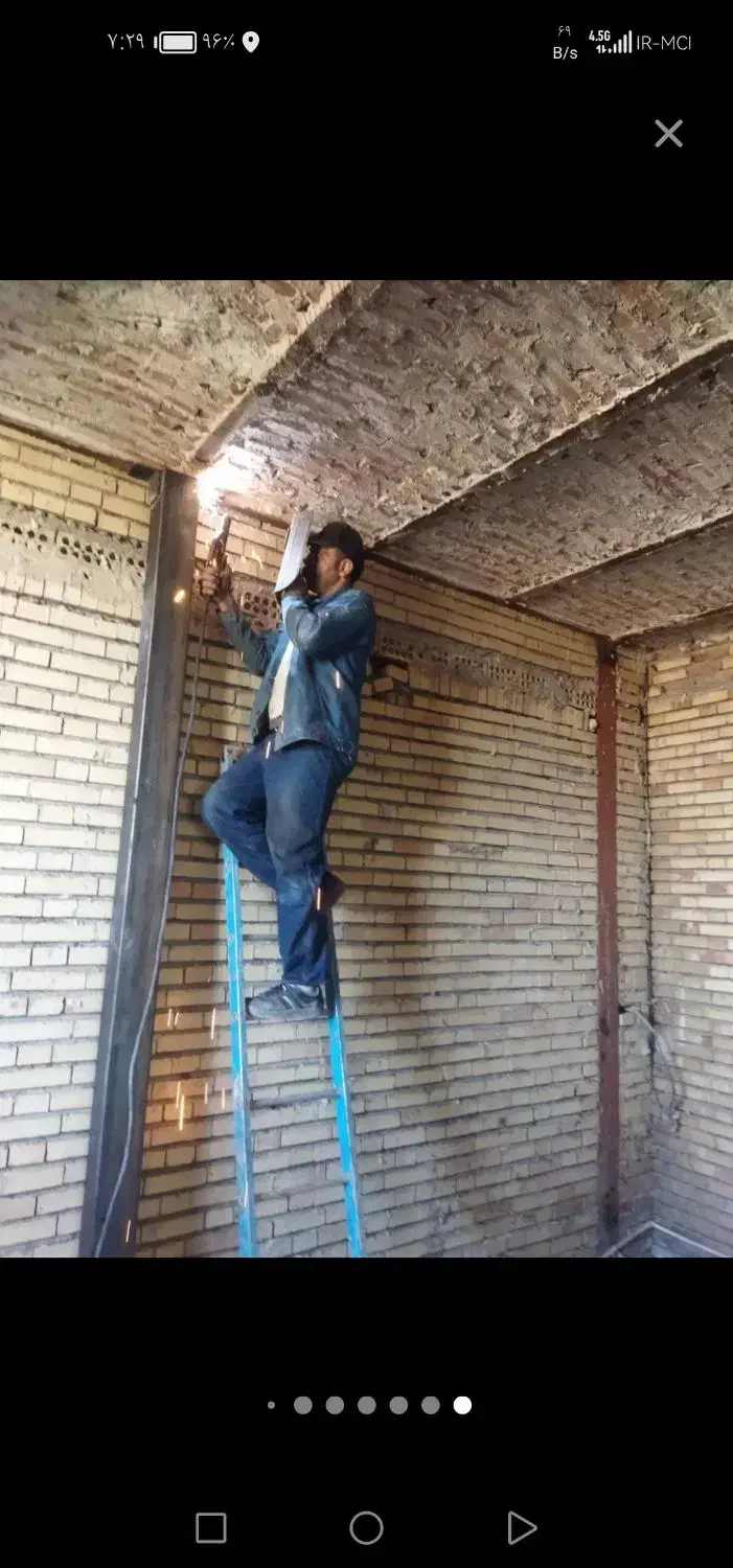 جوشکاری سیار با قیمت مناسب....|خدمات پیشه و مهارت|نجف‌آباد, گلدشت|دیوار