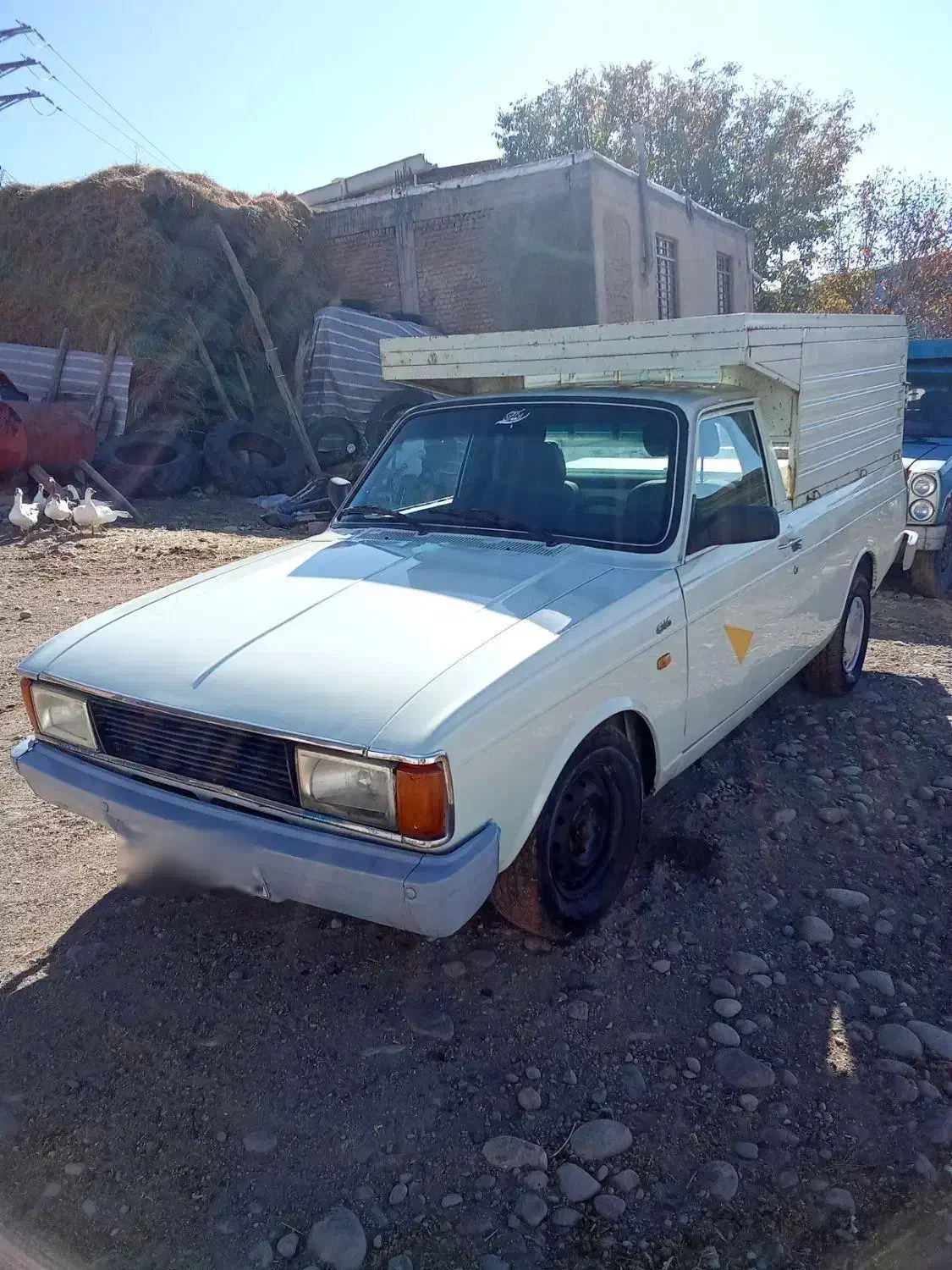 یک دستگاه وانت پیکان بی رنگ آخرای 91|خودرو سواری و وانت|مراغه, |دیوار