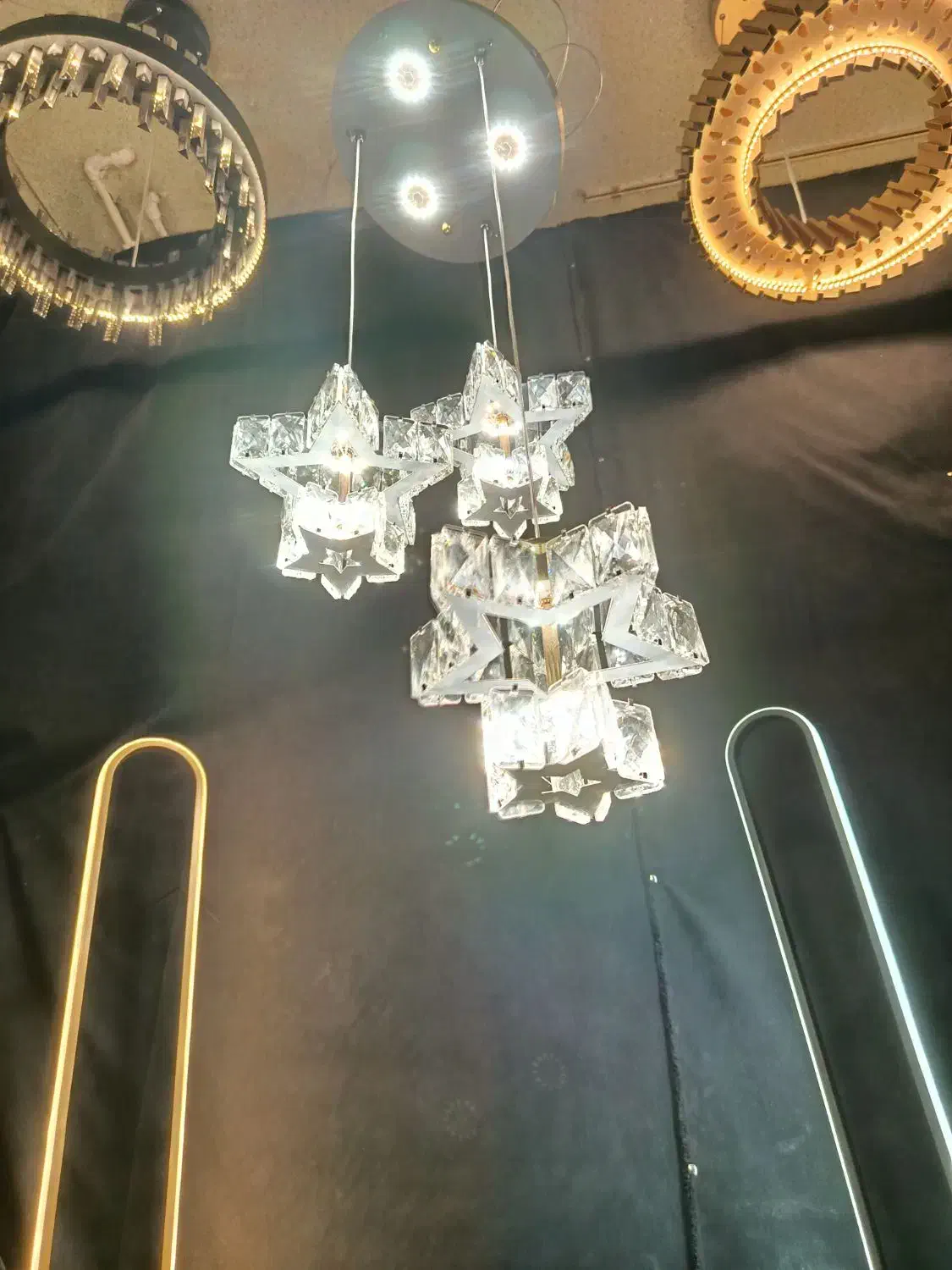 کریپسی سه ستاره|لوستر و چراغ آویز|تبریز, |دیوار