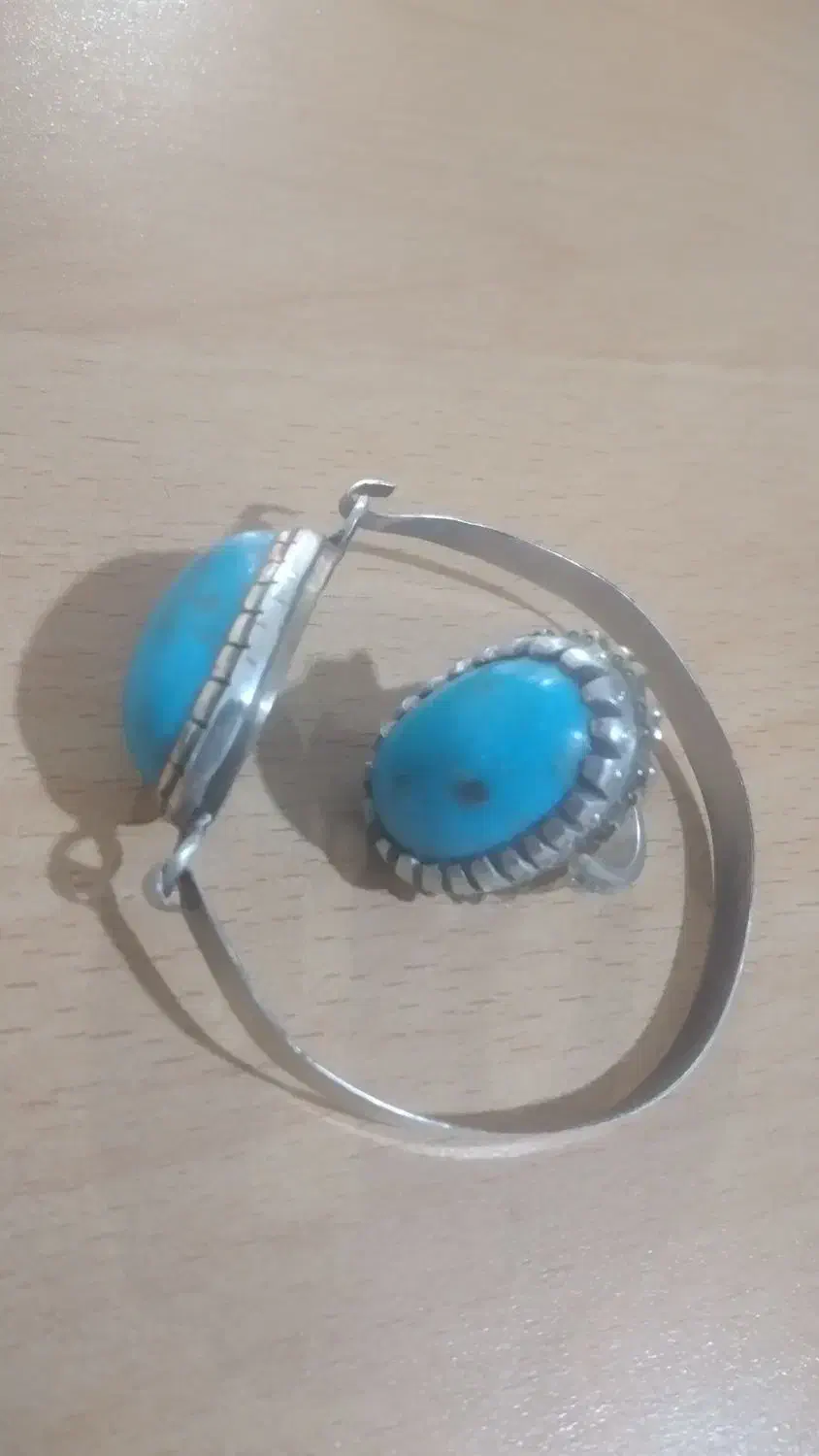 انگشتر فیروزه و ،دستبند ،|جواهرات|تبریز, |دیوار