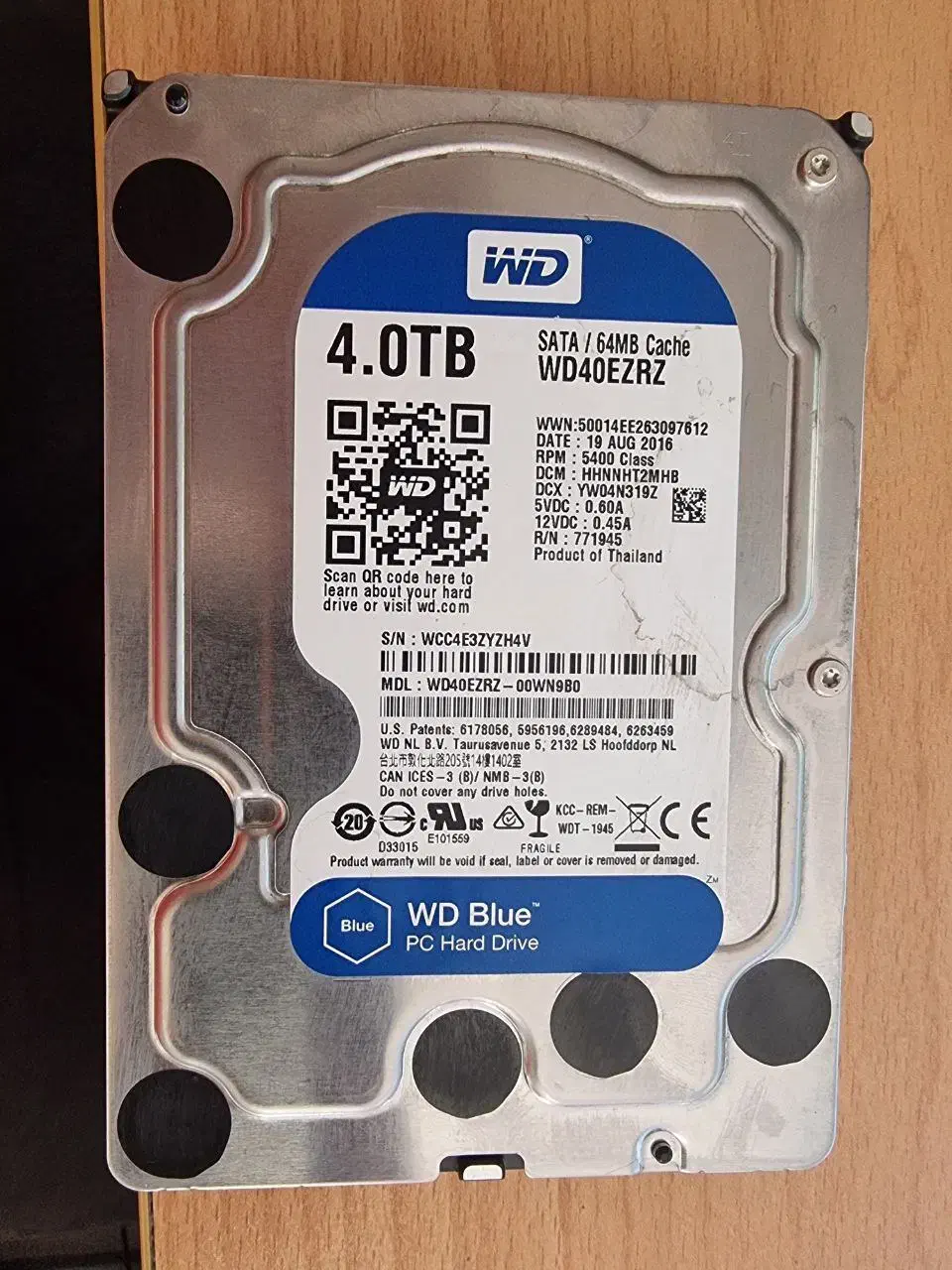 هارد ۴ ترابایت وسترن|قطعات و لوازم جانبی رایانه|تهران, جوادیه|دیوار