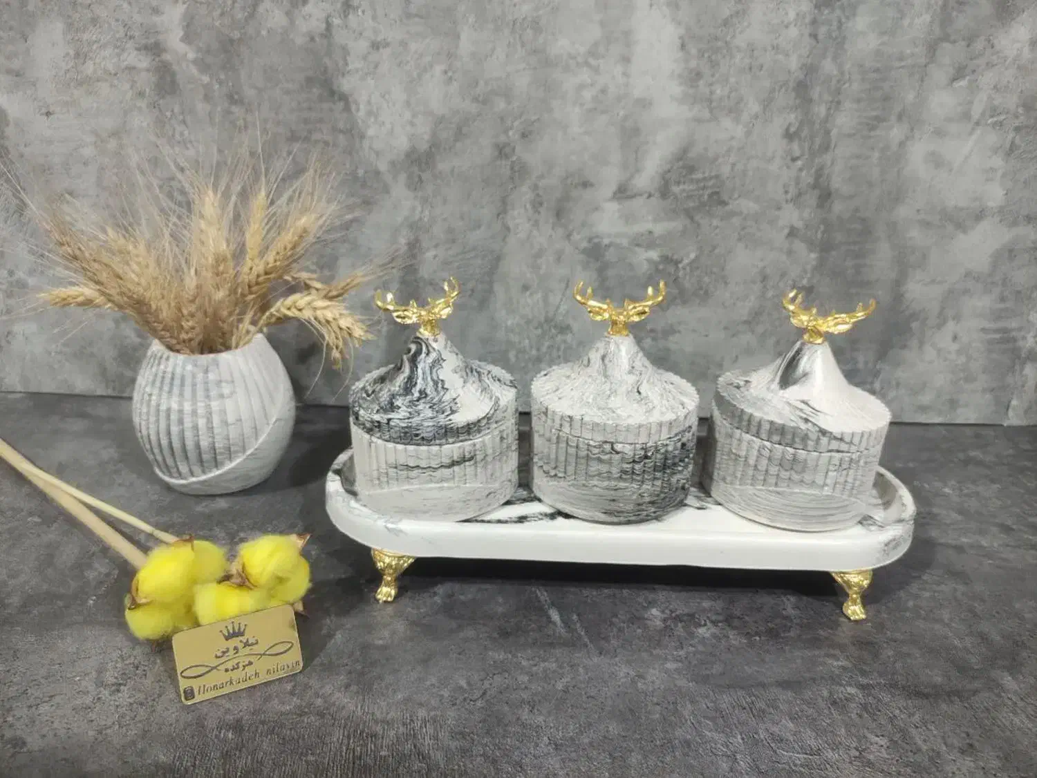 شهر سنگ مصنوعی و محصولات رزینی و دکوری های خاص|صنایع دستی و سایر لوازم تزئینی|خمینی‌شهر, |دیوار