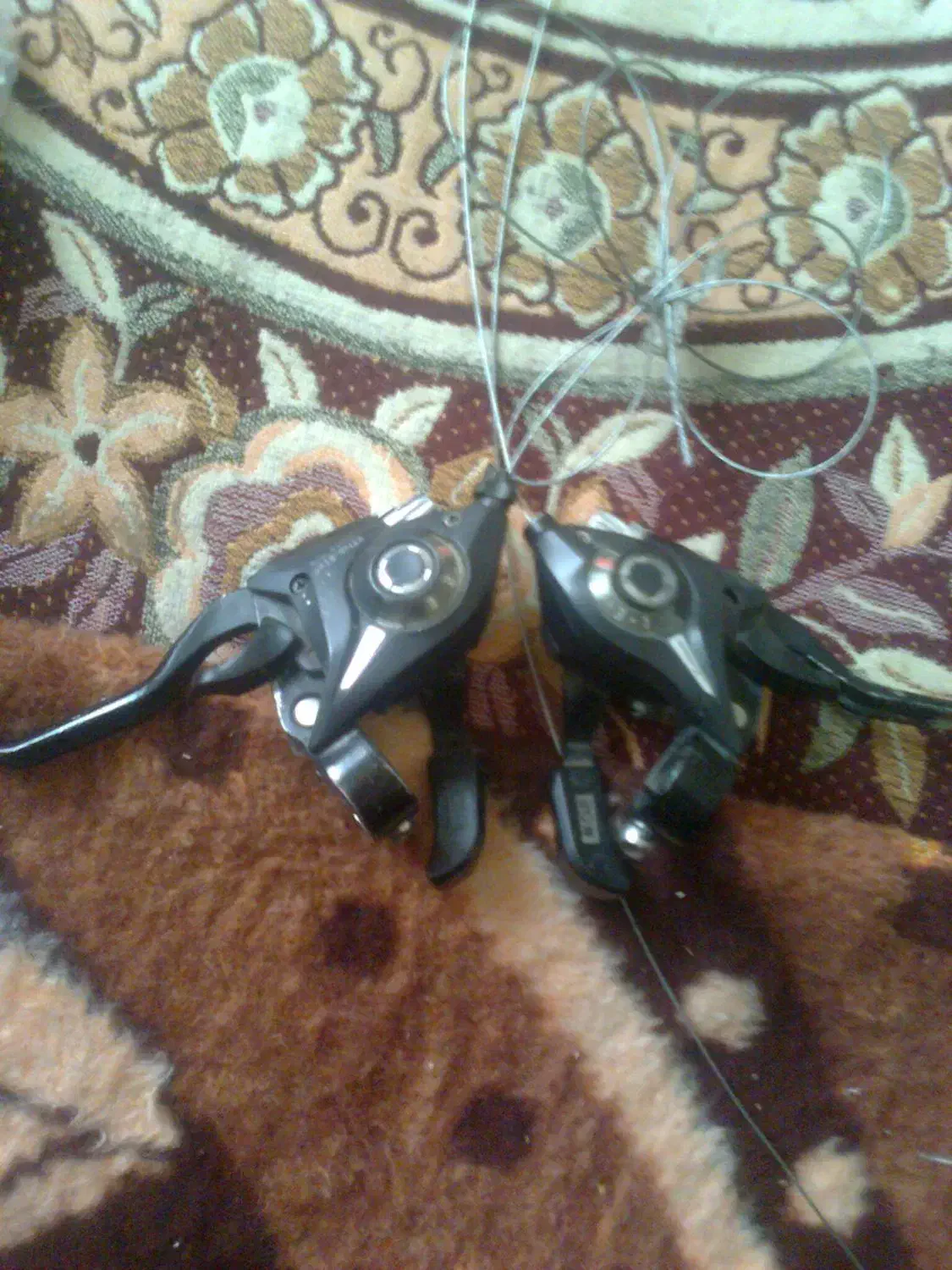 ۲عدد شیفتر دوچرخه شیمانو (جلو و عقب)|دوچرخه، اسکیت، اسکوتر|هشترود, |دیوار