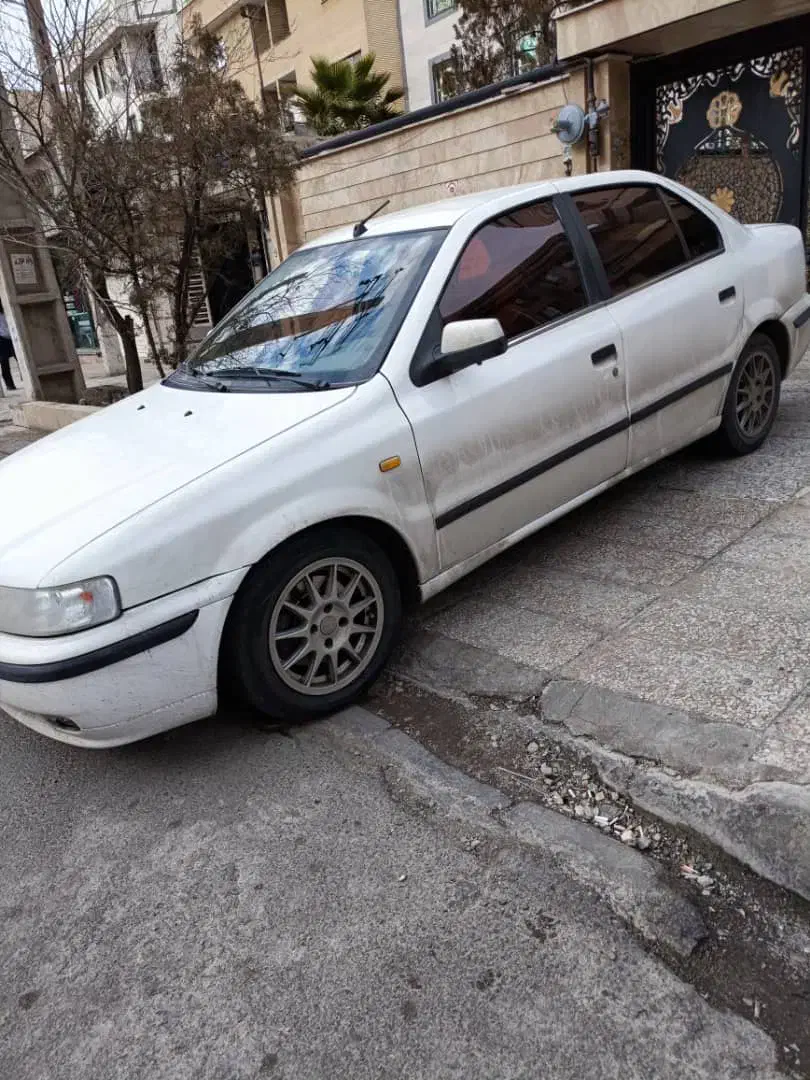 سمند EF7 مدل ۹۵ سفید|خودرو سواری و وانت|تهران, گلستان (شهرک راه آهن)|دیوار