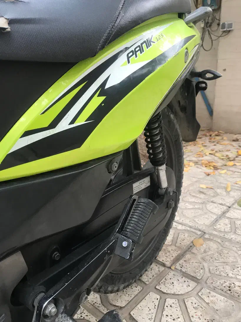 موتور بی کلاج پانیک ۱۲۵ مدل ۹۵ سبز مرتب مدارک کامل|موتورسیکلت|بجنورد, |دیوار