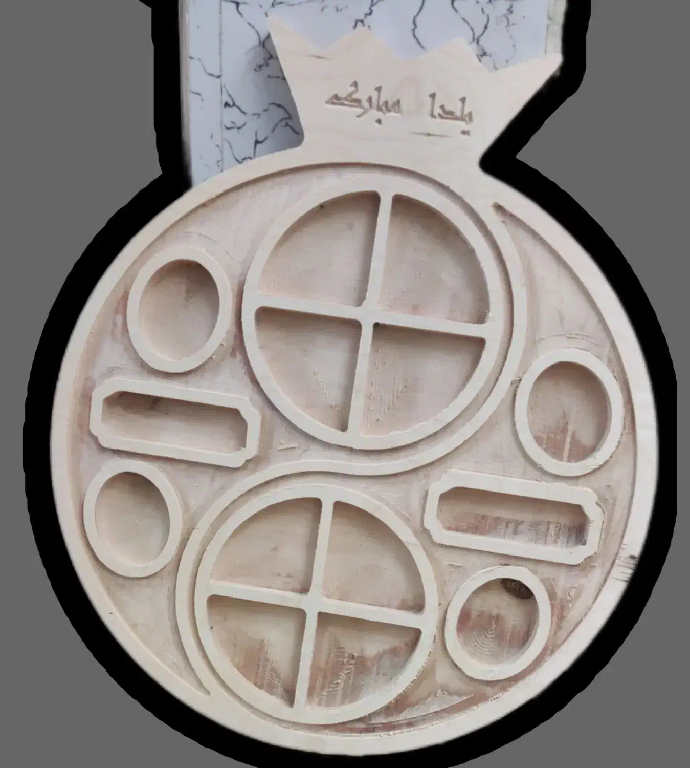 کارگاه ساخت ظروف چوبی فینجو|ظروف سرو و پذیرایی|مرودشت, نقش رستم|دیوار