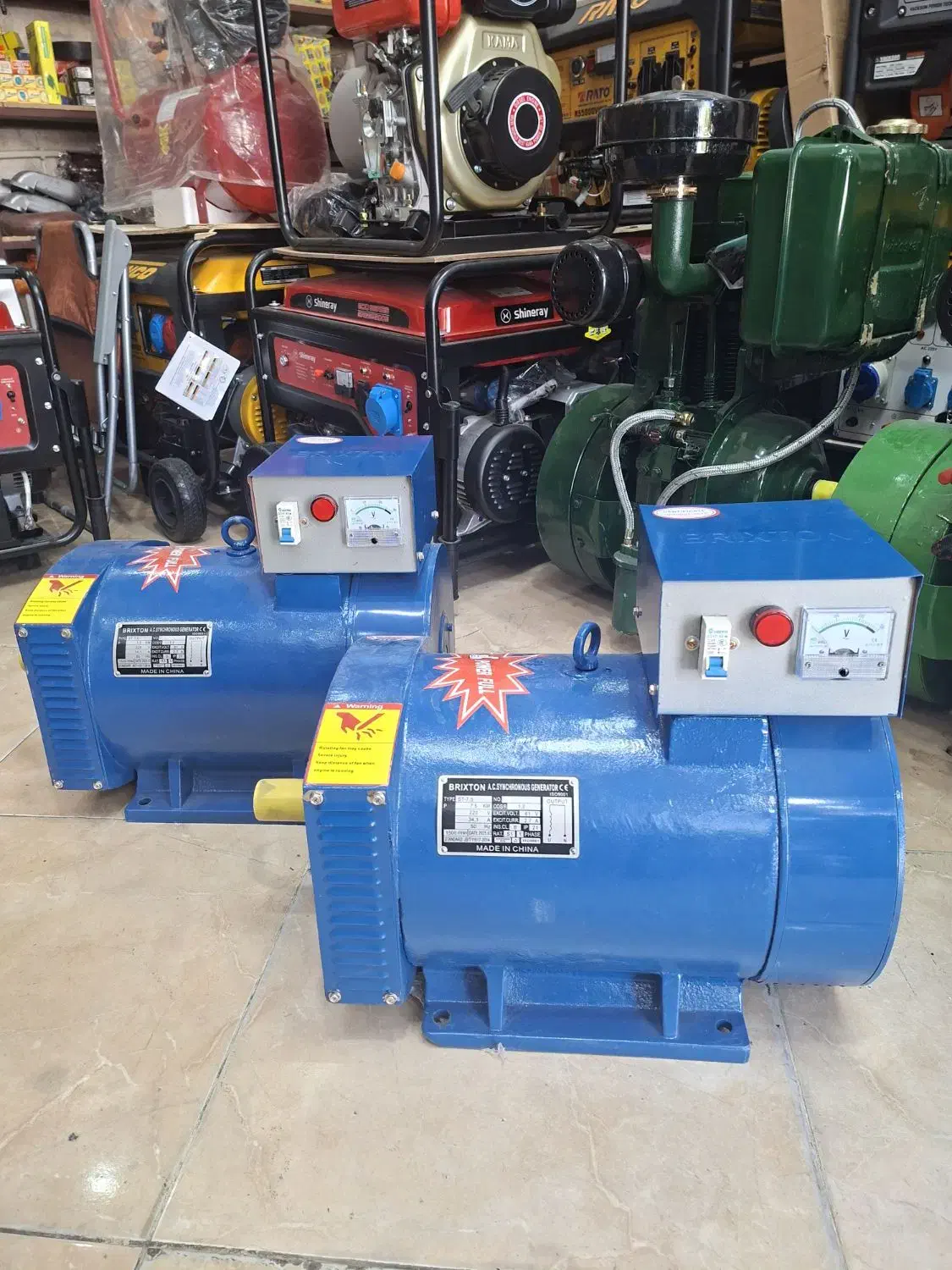 ژنراتور تک فاز .سه فاز  مهاباد|ماشین‌آلات صنعتی|مهاباد (آذربایجان غربی), |دیوار