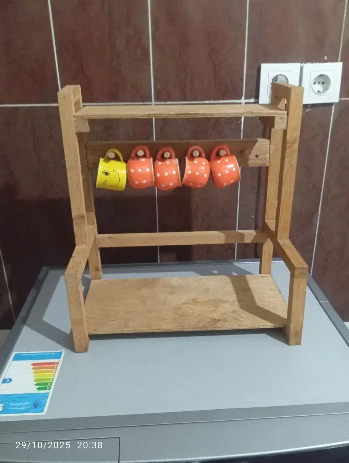 استند|آبچکان و نظمدهنده ظروف|نگین شهر, |دیوار