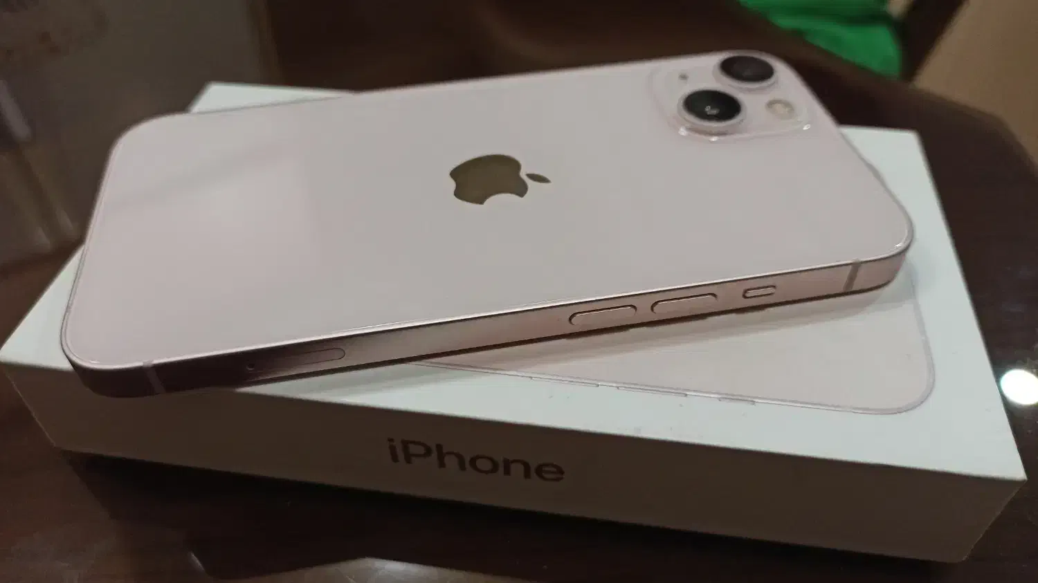 آیفون 13 دوسیم صورتی 128 در حد نو بدون خط وخش|موبایل|تهران, مرزداران|دیوار