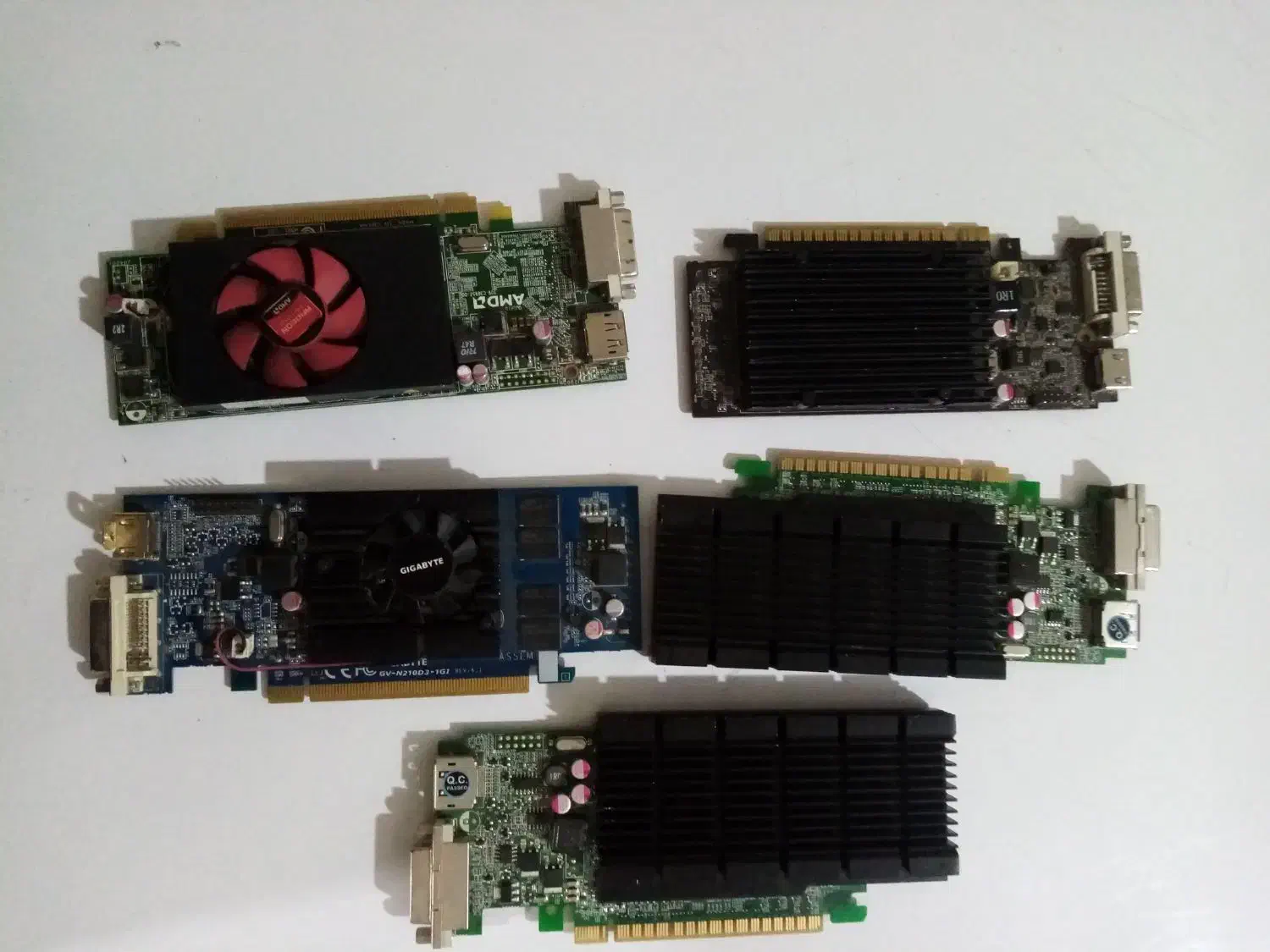 14 عدد کارت گرافیک|قطعات و لوازم جانبی رایانه|رباطکریم, رباطکریم|دیوار