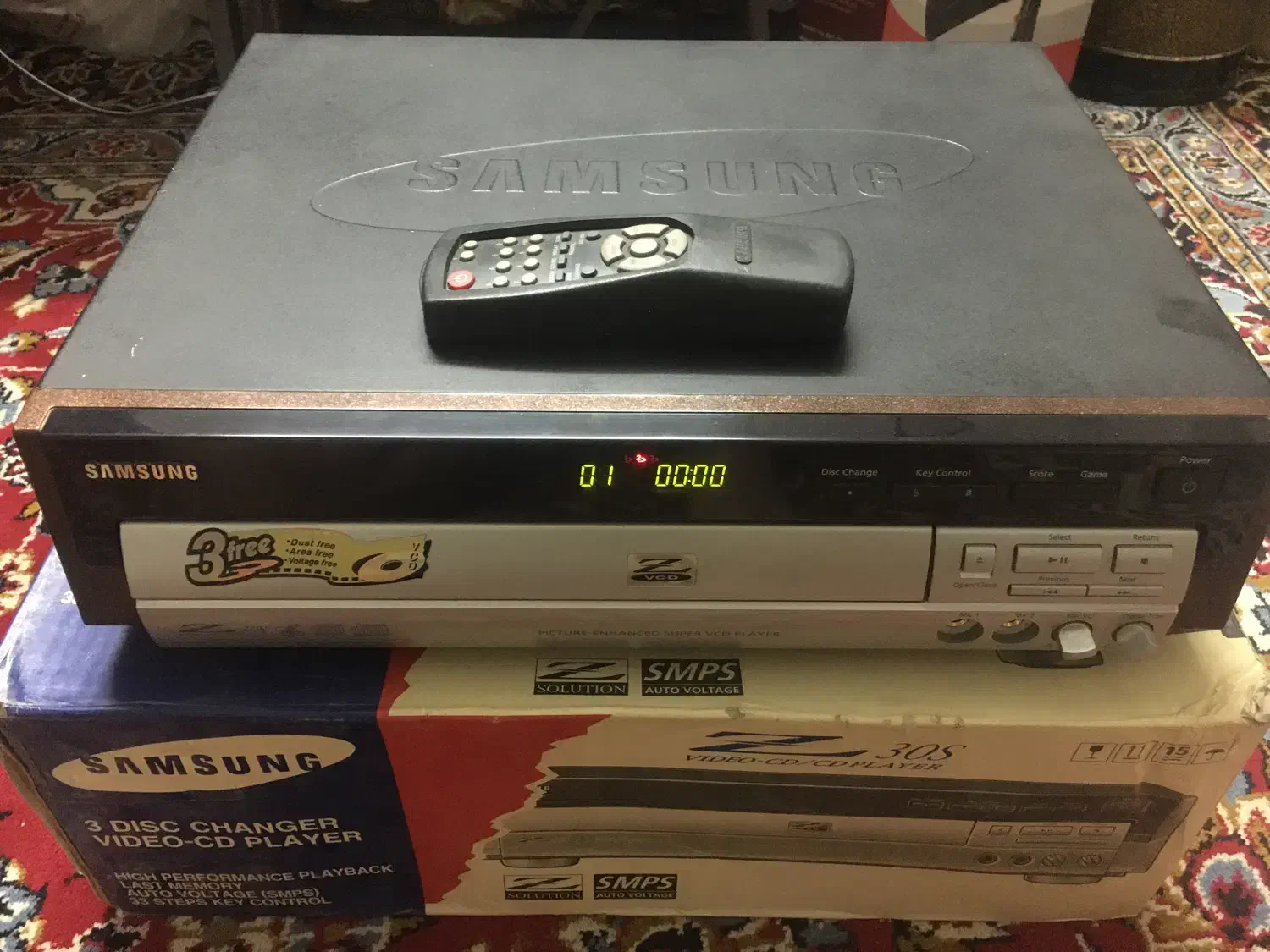 دستگاه ویدئو|پخش‌کننده DVD و ویدیو|قم, امامزاده ابراهیم|دیوار