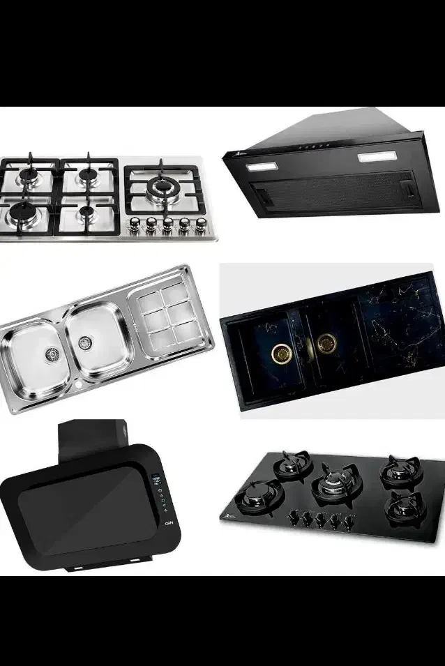 اجاق گاز صفحه ایی استیل هود روکار و توکار قنواتی|اجاق گاز و لوازم برقی پختوپز|بندر ماهشهر, |دیوار