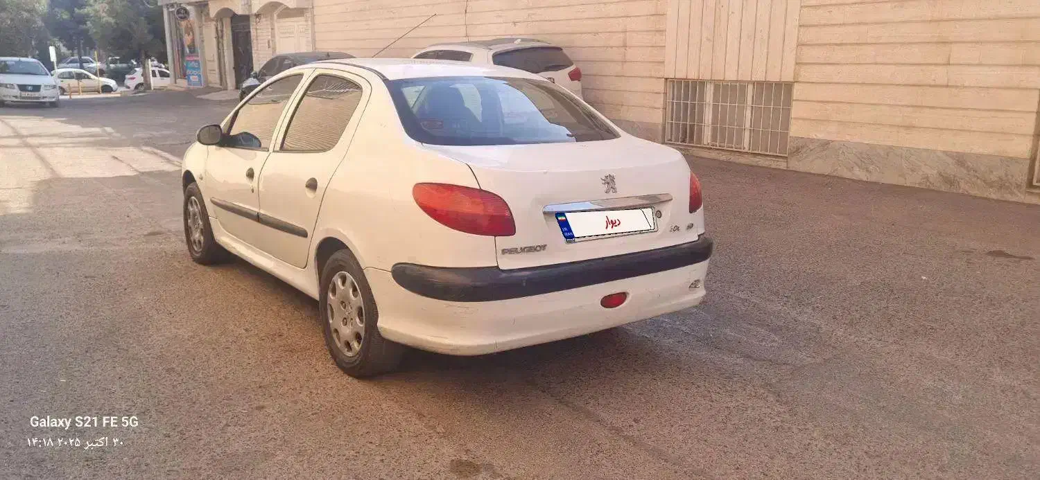 پژو۲۰۶sd v6|خودرو سواری و وانت|قم, صدوق|دیوار