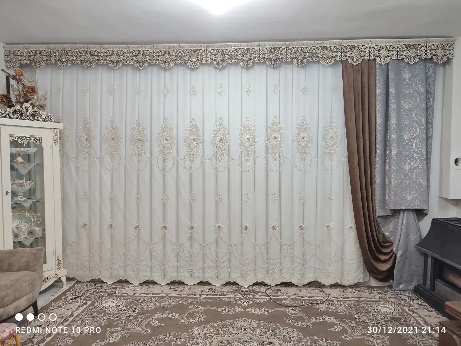 پرده|پرده، رانر، رومیزی|کاشمر, |دیوار